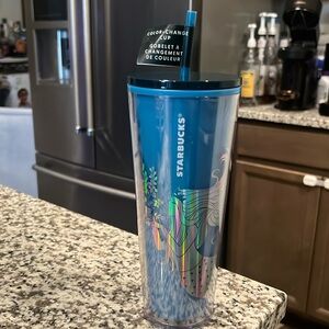 Rare Starbucks Venti 2021. Limited Edition Siren Mermaid Color Changing Tumbler